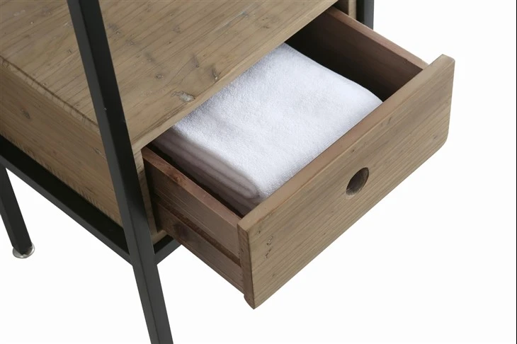Wholesale Antique Style Distressed Wood Vanity