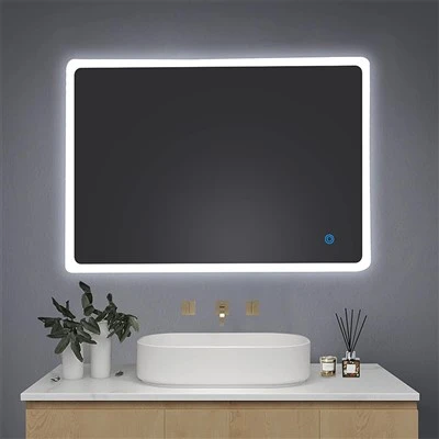مرآة حمام LED مع إضاءة