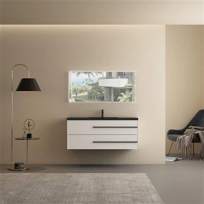 الغرور الأبيض اللامع والغرور الرخامي الأسود