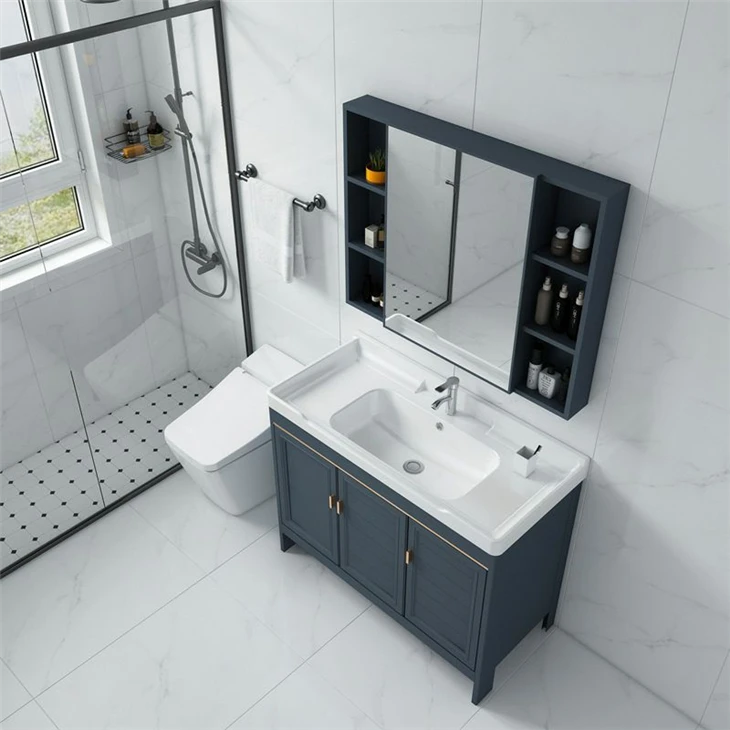 North America Solid Wood Bathroom Vanity Supplier
